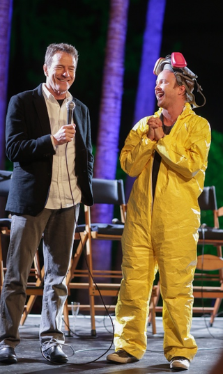 Illustration for article titled Here are some pictures from the Breaking Bad finale screening